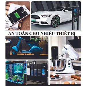 Ổ cắm hẹn giờ cơ MK-958 hẹn giờ tắt sử dụng đơn giản công suất 10A/220V + Tặng Phích chuyển đổi từ 3 chấu sang 2