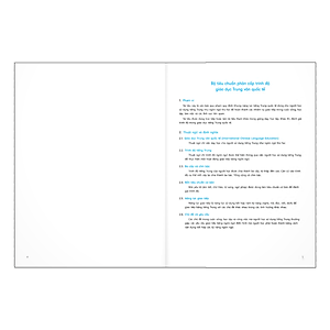 Sách Bộ tiêu chuẩn phân cấp trình độ giáo dục Trung văn quốc tế