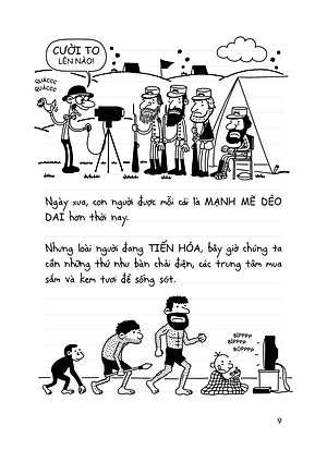 Nhật Ký Chú Bé Nhút Nhát - Tập 10 Những Ngày Xưa Cũ bản Tiếng Việt