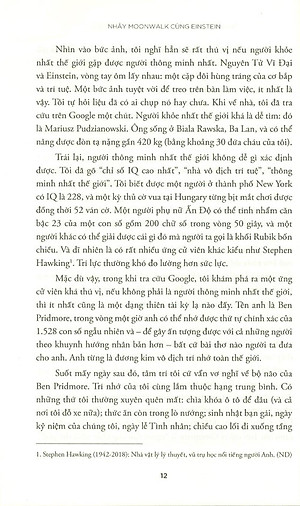 Sách Nhảy Moonwalk Cùng Einstein