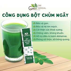 Bột chùm ngây nguyên chất Goce - 72g (24 gói x 3g)