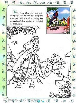 Sách Cổ Tích Tô Màu Công Chúa - Công Chúa Ngủ Trong Rừng