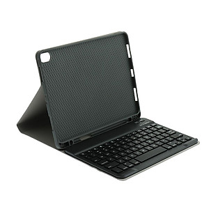 Keyboard case with integrated pen holder, detachable, wireless Bluetooth