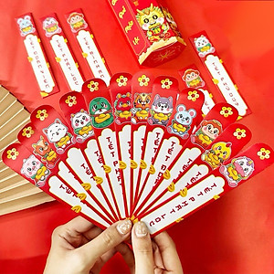 Bao Lì Xì Gieo Quẻ Mẫu Mới, Bộ 12 quẻ rút thăm xin quẻ Cực Xịn
