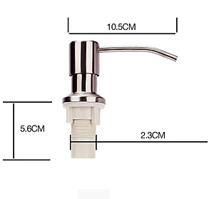 Bộ vòi xịt nước rửa chén KG14 chất liệu inox304 và nhựa dẻo PVC gắn vào bồn rửa tiện lợi có dây nối dài tới 120cm- Hàng chính hãng