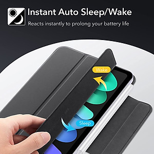 Bao Da Dành Cho iPad Mini 6 / iPad Mini 7 ESR Rebound Magnetic Slim Case - Hàng Nhập Khẩu