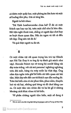Sách Agatha Christie. Tội Ác Dưới Ánh Mặt Trời