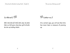 Sách The Journey Of Being Yourself – Chưa Kịp Lớn Đã Phải Trưởng Thành - Quyển 2 Song ngữ Việt - Anh