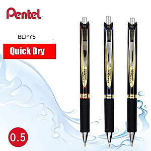 Bút ký Pentel BLP75 và BLP77 mực dầu thiết kế sang trọng viết trơn mượt không phai màu