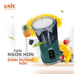 Máy Ép Chậm Unie UE-525 Tiêu Chuẩn Đức Dung Tích 600 ML Công Suất 200W - Hàng Chính Hãng