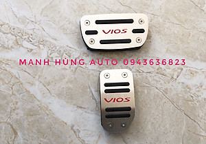 Bộ Ốp Chân Phanh - Chân Ga Dành Cho Xe TOYOTA VIOS