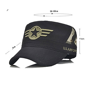 Mũ Lưỡi Trai Nam Lính Mỹ Cao Cấp US ARMY U789 Chóp Vuông, Nón Kết Nam Thiết Kế Đơn Giản, Màu Sắc Đa Dạng, Kiểu Dáng Năng Động Trẻ Trung - HÀNG CHÍNH HÃNG