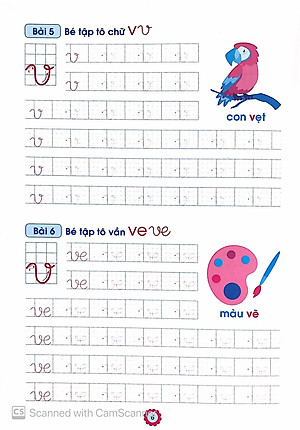 Sách Chuẩn bị cho bé vào lớp 1 - Luyện viết chữ đẹp (Tập 1)