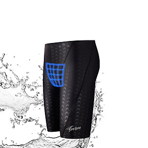 Bộ đồ bơi nam quần lửng, phom ôm người gọn gàng, chất thun bơi lạnh chuẩn dày đẹp, mịn mát mau khô, co giãn cao | BN010