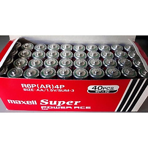 Bộ 8 Viên Pin Tiểu AA Maxell Super 1.5V (Đỏ)