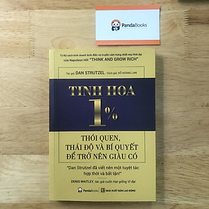 Sách - TINH HOA 1% Thói Quen, Thái Độ Và Bí Quyết Để Trở Nên Giàu Có