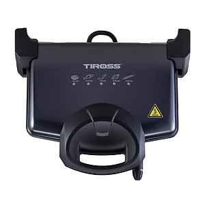 Kẹp Nướng Thịt Đa Năng Tiross TS9653 - Đen - Hàng chính hãng