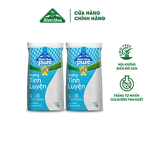 [Bao Bì Tết] Combo 2 Đường túi Pure Biên Hòa 1kg/túi