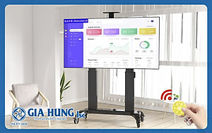 Giá treo tivi di động NB TW100 (60-110 inch) tích hợp hệ thống nâng hạ tự động Hàng Nhập Khẩu 