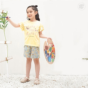 Đồ bộ bé gái size đại Bigfox Miss Meow mặc nhà mùa hè kiểu dáng Hàn Quốc vải cotton mềm mại in hình bướm dễ thương cỡ 3-11 tuổi 30kg 40kg