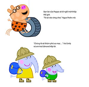 Sách Thế Giới Của Peppa - Peppa Đi Vòng Quanh Thế Giới