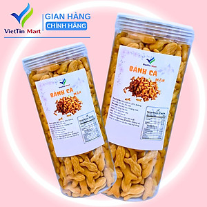 Bánh Cá Mặn Viettin Mart 250g