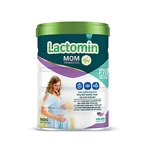 Sữa bầu Lacto Fiber Mom 900g- Hấp thụ, Tiêu hóa, dễ uống