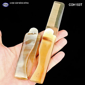 Lược Sừng Gấp Gọn - Loại Bỏ Túi Dành Cho Nam Thuận tiện Dễ sử dụng Tạo kiểu tóc - COH153T