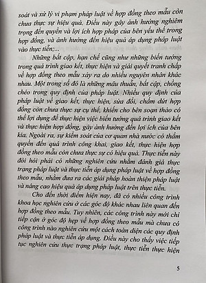 Pháp Luật Về Hợp Đồng Theo Mẫu Theo Quy Định Của Pháp Luật Hiện Hành