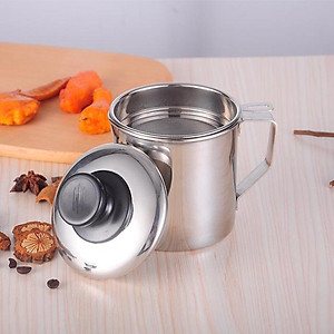 Ca Lọc Dầu Inox 304 Không Thấm Lọc Dầu Cực Trong ,Không Để Lại Cặn,Nguyên Chất Dầu Không Đen - Hàng Loại 1 - Chính Hãng MINIIN