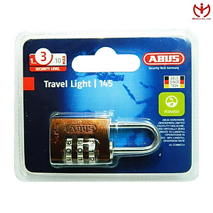 Ổ khóa số ABUS 145/20 thân nhôm rộng 20mm khóa vali hành lý - MSOFT
