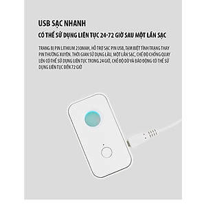 Máy Dò Camera Ẩn XM SMOOVIE Chống Quay Lén và Cảnh Báo Chống Trộm - Thiết Bị Dò Hồng Ngoại Phát Hiện Chuyển Động - Hàng chính hãng