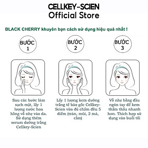Combo 2 Kem Dưỡng Trắng Da Tế Bào Gốc Hàn Quốc Cấp Ẩm Xóa Nhăn Phục Hồi Trẻ Hoá Da Và Chống Lão Hoá Cellkey-Scien White Cream (60g)