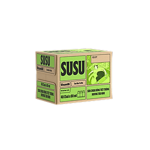 Thùng 48 Chai x 80ml Sữa Chua Uống Vinamilk Susu Hương Táo Nho