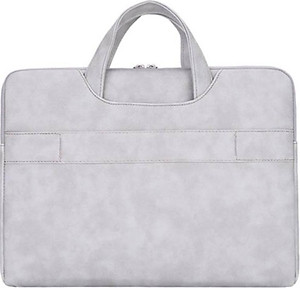 Cặp xách da, túi xách da đựng macbook, laptop, surface chống nước, chống sốc - Tặng kèm ví đựng sạc, chuột