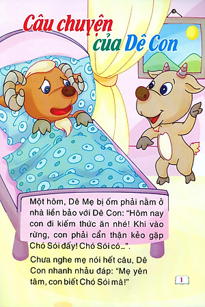 Sách Cổ Tích Trăng Non - Câu Chuyện Của Dê Con