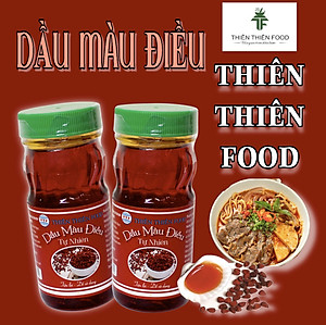 COMBO 6 CHAI DẦU MÀU ĐIỀU ĐẬM ĐẶC 100GR THIÊN THIÊN FOOD