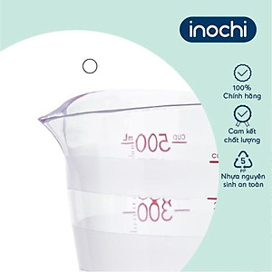 Cốc Đong Yoko Chia Vạch Sản Xuất Theo Tiêu Chuẩn Nhật Bản - Chính Hãng inochi ( Tặng kèm khăn lau đa năng pakaksa)