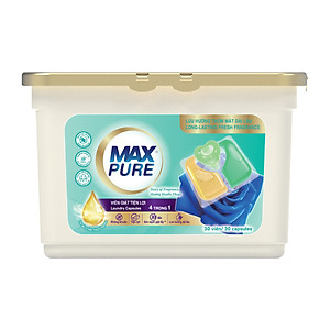 Hộp Viên Giặt Maxpure Hương Huyền Thoại 30v