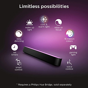 Đèn Philips Hue Play Bar White & Color Ambiance Smart LED - Đèn Thông Minh Với 16 Triệu Màu