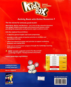 Kid's Box 2nd ed Activity Book with Online Resources Level 1