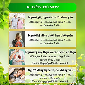 Đông Trùng Hạ Thảo Tây Tạng Teresa Herbs: Bổ Thận, Bổ Phổi, Bổ Tim, Tăng Cường Đề Kháng 60 viên
