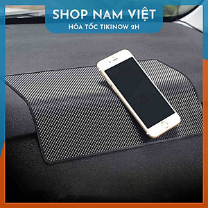 Đế Lót Chống Trượt Thảm Để Tượng Cho Taplo Xe Ô tô Lót Tượng Lót Điện Thoại