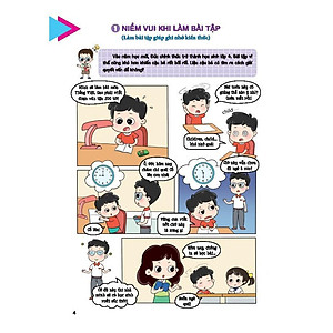 Sách - Truyện Tranh Tâm Lý Học Đường - Bí Quyết Học Tập Bứt Phá - Minh Thắng