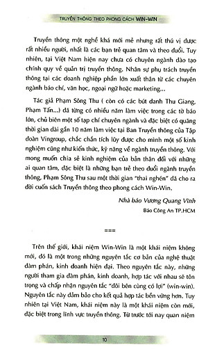Sách Truyền Thông Theo Phong Cách Win-Win