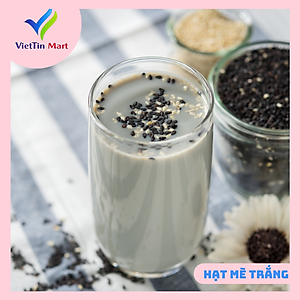 Hạt Mè Đen, Mè Trắng Hữu Cơ 500g VietTin Mart