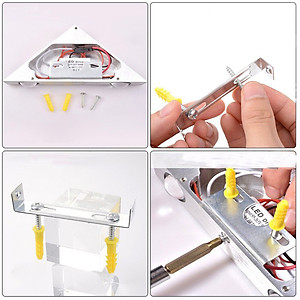 Đèn tường REZOS phong cách Bắc Âu hình Con Thoi siêu sáng, tiện dụng [ ẢNH THẬT 100%]