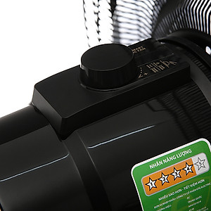 Quạt sàn AC DC inverter AIF01D1818 - Màu Đen - Hàng Chính Hãng