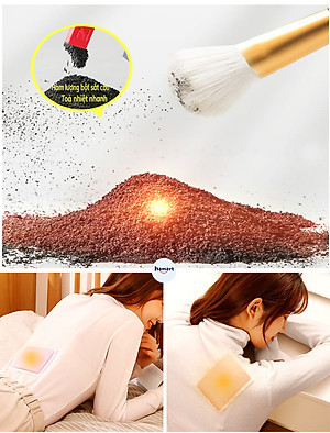 Miếng Dán Đau Bụng Kinh Hamart Dán Chườm Ấm Bụng Giữ Nhiệt Cơ Thể 3 Vị Thảo Dược Thiên Nhiên
