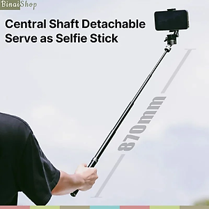 Ulanzi MT-63 - Tripod Mini 2 In 1 Di Động Dành Cho Máy Ảnh, Điện Thoại, Trọng Tải 4kg- Hàng chính hãng